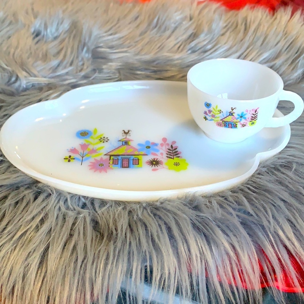 Vintage Snack Plate - Picture 1 of 8